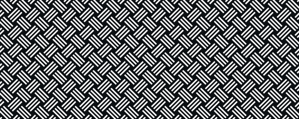 Black and white basketweave background. Abstract background