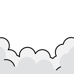 Cloud Comic Footer
