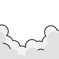Cloud Comic Footer
