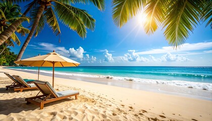 Tropical Beach Paradise: Idyllic Summer Getaway