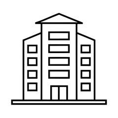 Tall building with many windows architecture structure