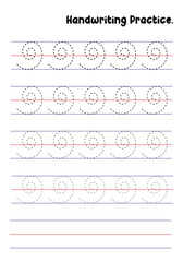 Handwriting Practice Sheets for Kids – Prewriting Tracing Lines, Curves, Patterns, Spirals, Triangles, Square's, zigzag, hexagonal , circles, opals, etc. for Fine Motor Skills Development.
