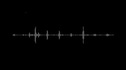 abstract audio spectrum simulation black background. Music line graph, Futuristic sound wave visualization. 4k Dynamic equalizer visual effect. Abstract music waves oscillation. Audio bar, audio waves