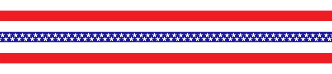 american ribbon flag usa.