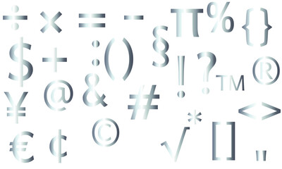 vector illustration of numbers pattern 