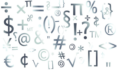 vector illustration of numbers pattern 