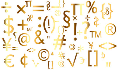 vector illustration of numbers pattern 
