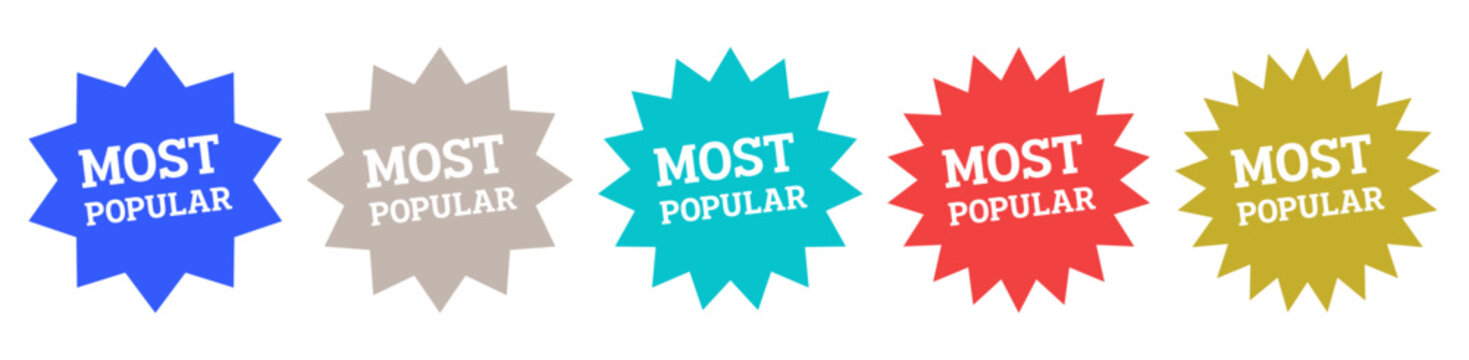 Most popular color sale sticker