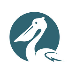 Pelican logo icon design