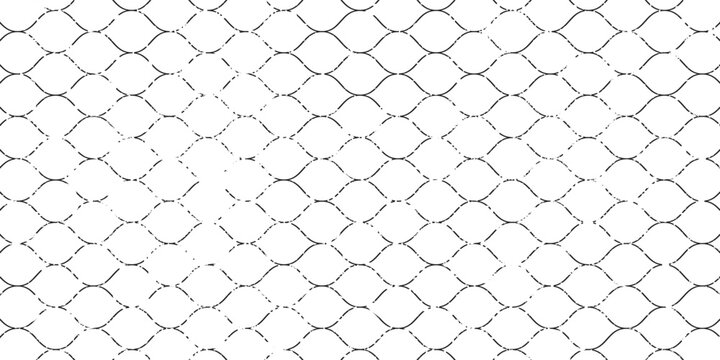 Mesh texture for fishing nets. Grunge pattern for sportswear or soccer goal, volleyball net, basketball hoop, hockey, athletics. Mesh background modern