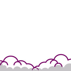 Cloud Comic Footer 