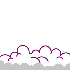 Cloud Comic Footer 