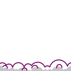 Cloud Comic Footer 
