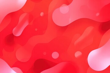 Obraz premium Vibrant red wallpaper with subtle abstract patterns that add energy and modernity to interior spaces for creative applications