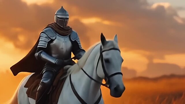 knight on horseback