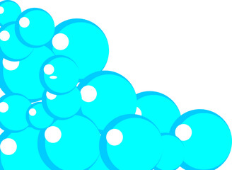 Soap Bubble Corner Decoration