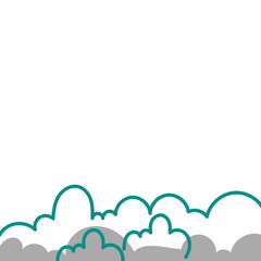 Cloud Comic Footer 