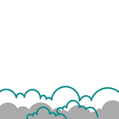Cloud Comic Footer 