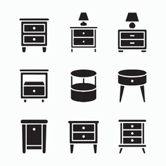Collection of Stylish Nightstands in Different Styles
