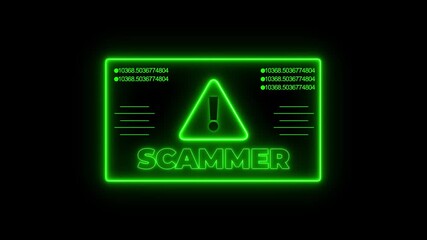 Security breach computer hacking attack warning message hacked alert background. Computer hacked Alert Message System Virus, Hack screen attack, cybersecurity - Powered by Adobe