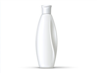 White Plastic Bottle Mockup
