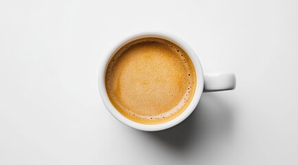 Fototapeta premium White coffee cup, espresso