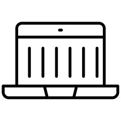 Binary Code icon vector image. Can be used for Coding and Development.