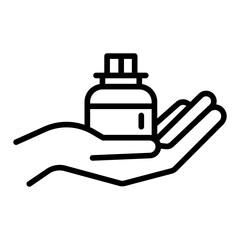 Aromatherapy icon vector image. Can be used for Spa.