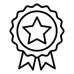 Award Badge icon vector image. Can be used for Web Marketing.