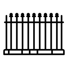 Jail Wall icon vector image. Can be used for Prison.