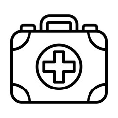 First Aid Kit icon vector image. Can be used for Natural Disaster.
