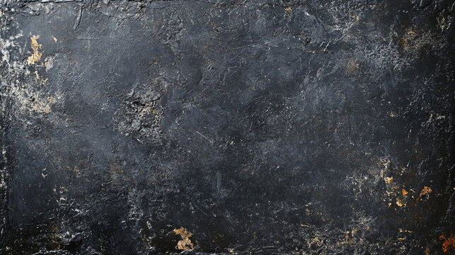 Dark textured background with gold accents abstract art design