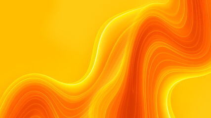 Layered Light Swirl Warm Flowing Gradient in Summer Hues