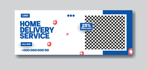 Delivery Service Promotion with 25 Discount