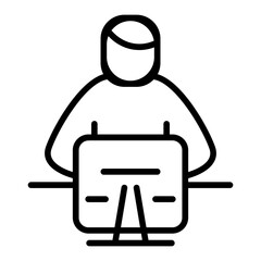 Testing icon vector image. Can be used for Quality Assurance.