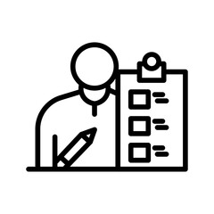 Test Report icon vector image. Can be used for Quality Assurance.