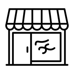 Candy Store icon vector image. Can be used for Amusement Park.