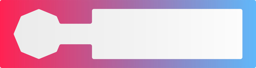 Fototapeta premium Gradient Infographic Element