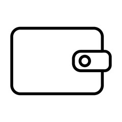 Wallet icon vector image. Can be used for Fathers Day.