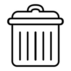 Compost Bin icon vector image. Can be used for Earth Day.
