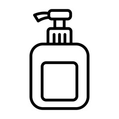 Hand Sanitizer Bottle icon vector image. Can be used for Infectious Diseases.