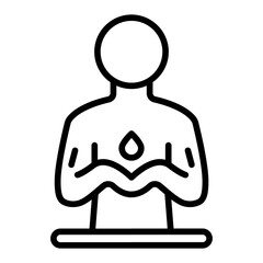 Hygiene Guidelines icon vector image. Can be used for Infectious Diseases.