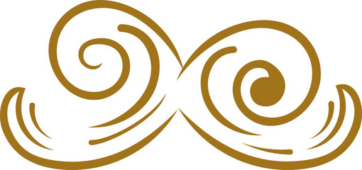 Vintage Swirl Line