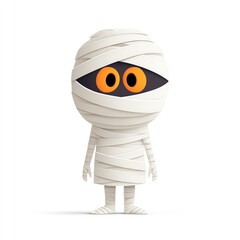 Cute Cartoon Mummy Character