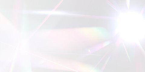png magic sparkle and rainbow light dispersion on diagonal abstract background with crystal prism texture and neon filter effect

