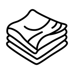 Fabric Layers icon vector image. Can be used for Fabric Features.