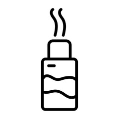 Odor icon vector image. Can be used for Fabric Features.