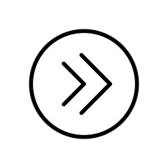 Next Button icon vector image. Can be used for Instrument.