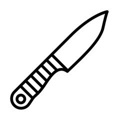 Knife icon vector image. Can be used for Shoemaker.