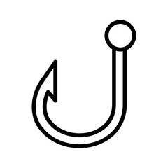 Hook icon vector image. Can be used for Shoemaker.